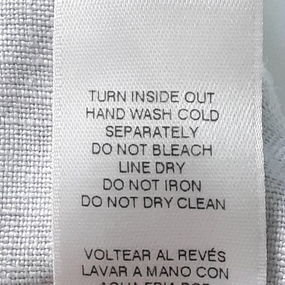 Chico's Foiled Linen Shine Jacket Collarless Full ZipSilver Size 1/Size M - Picture 11 of 12